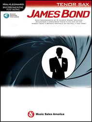 James Bond Tenor Sax Book with Online Audio Access cover Thumbnail